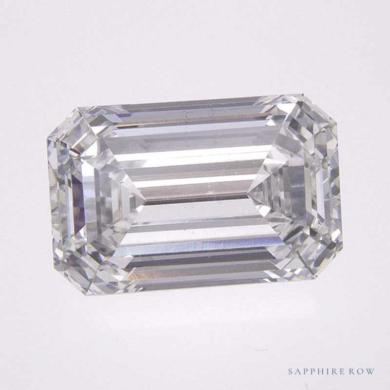 1.73 ct lab-grown diamond, emerald cut | Sapphire Row · cut6