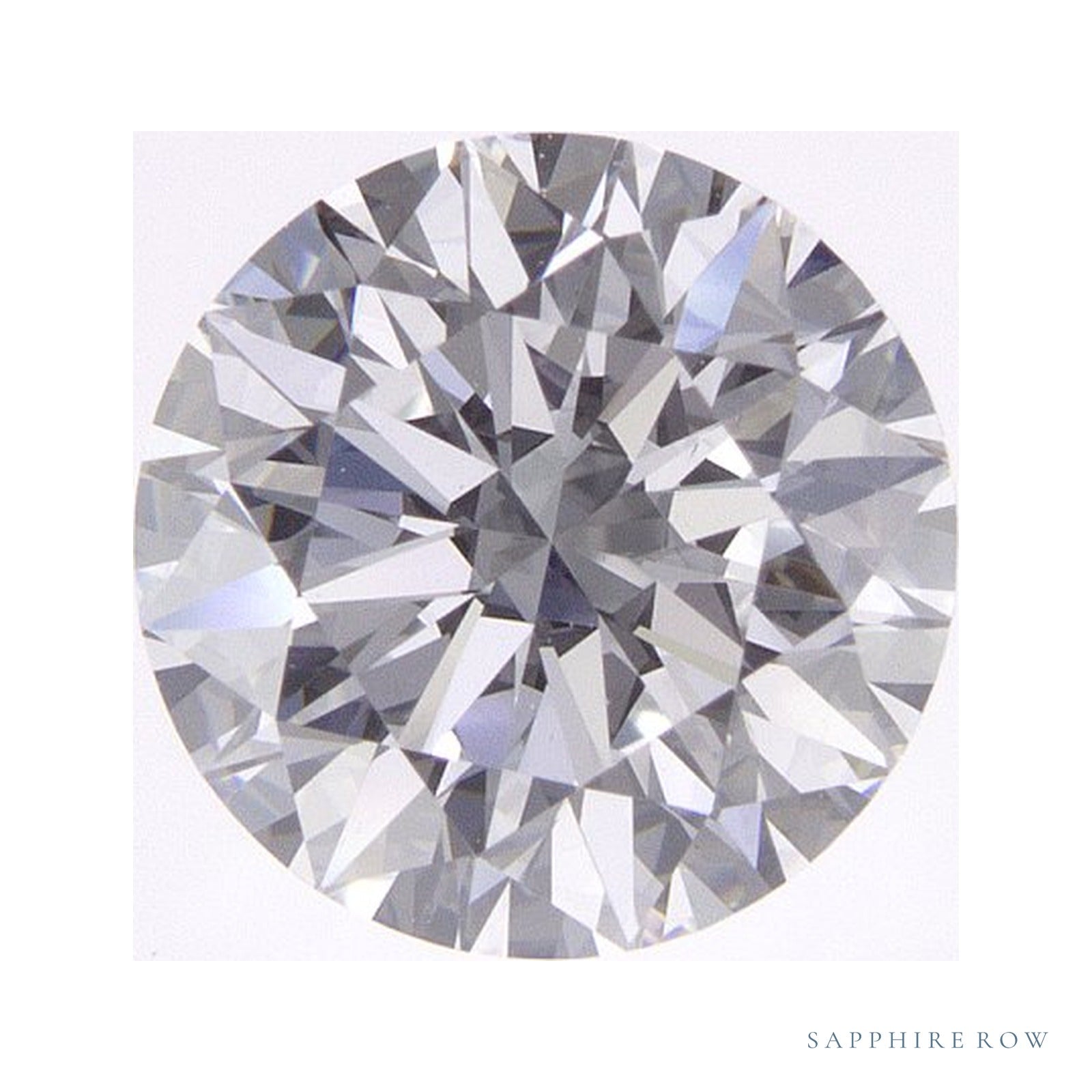 1.73 ct lab-grown diamond, round cut | Sapphire Row · cut4