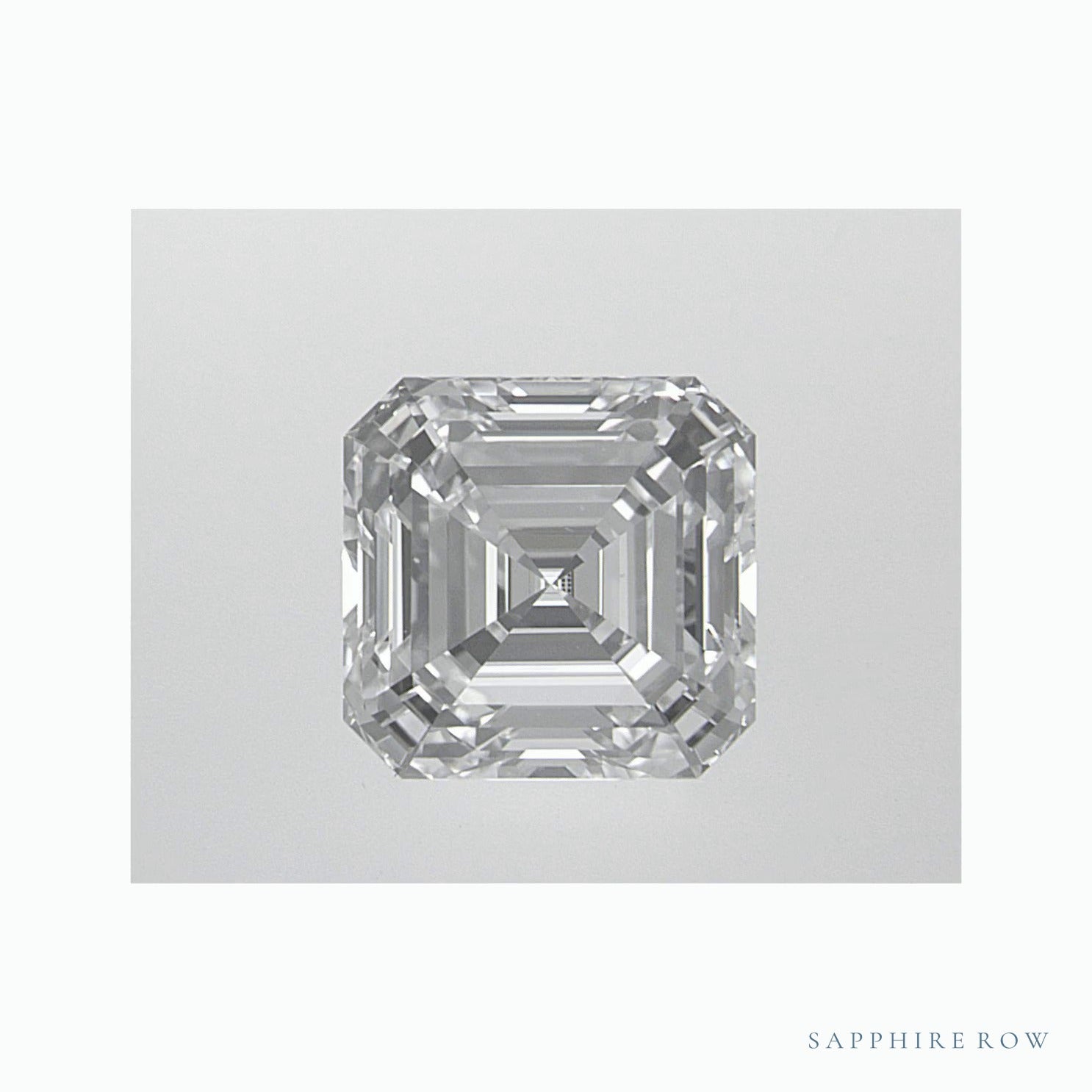 1.73 ct lab-grown diamond, asscher cut | Sapphire Row · cut6