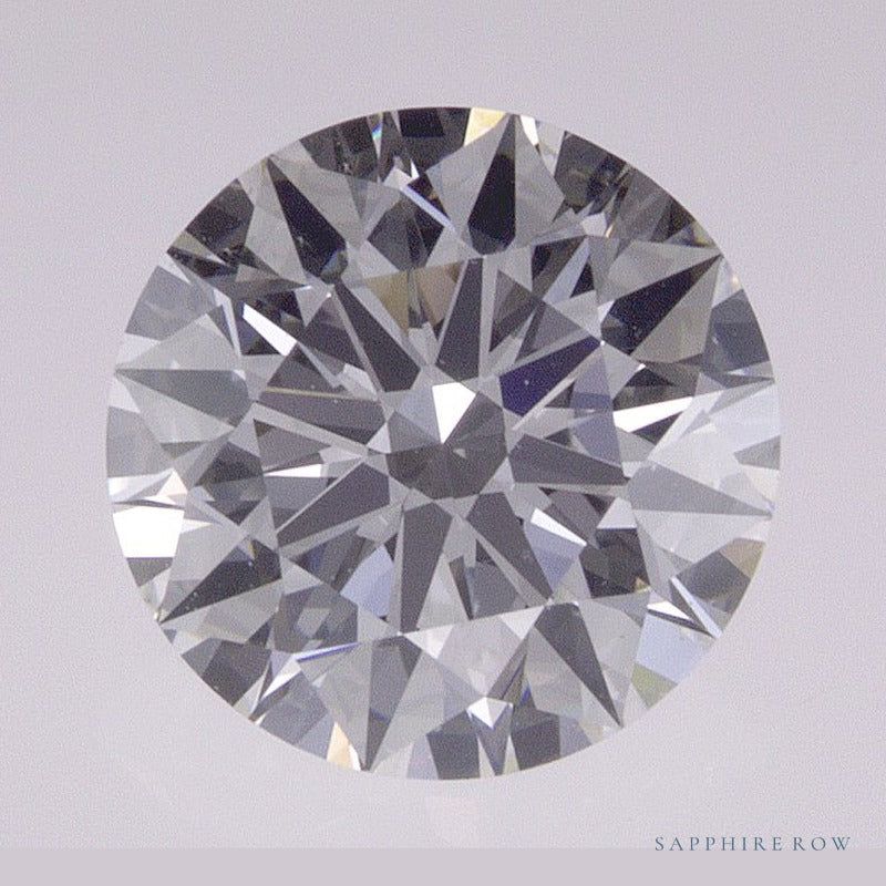 1.73 ct lab-grown diamond, round cut | Sapphire Row · cut6