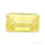 1.72 ct lab-grown fancy vivid yellow diamond, emerald cut | Sapphire Row · cut4