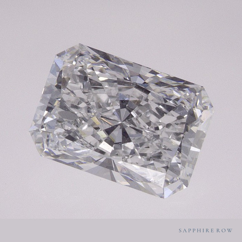 1.72 ct lab-grown diamond, radiant cut | Sapphire Row · cut6