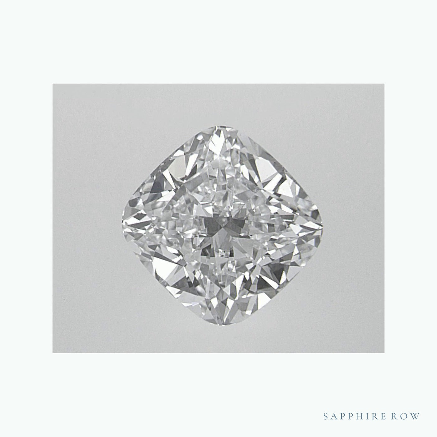 1.72 ct lab-grown diamond, cushion cut | Sapphire Row · cut6