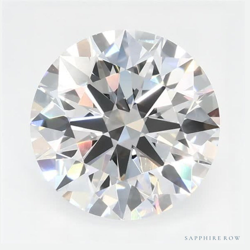 1.72 ct lab-grown diamond, round cut | Sapphire Row · cut6