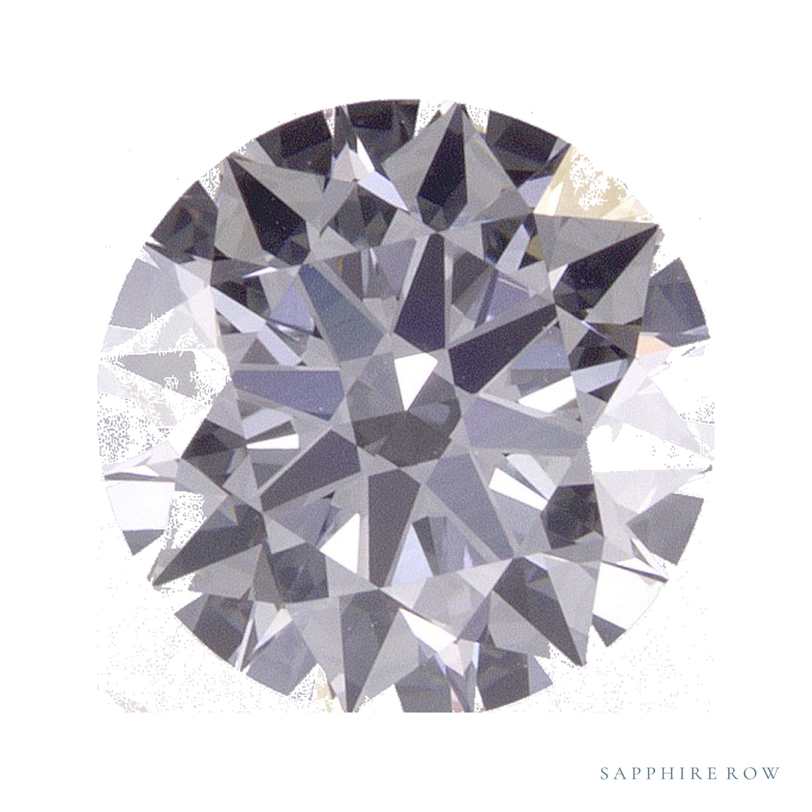 1.72 ct lab-grown diamond, round cut | Sapphire Row · cut4