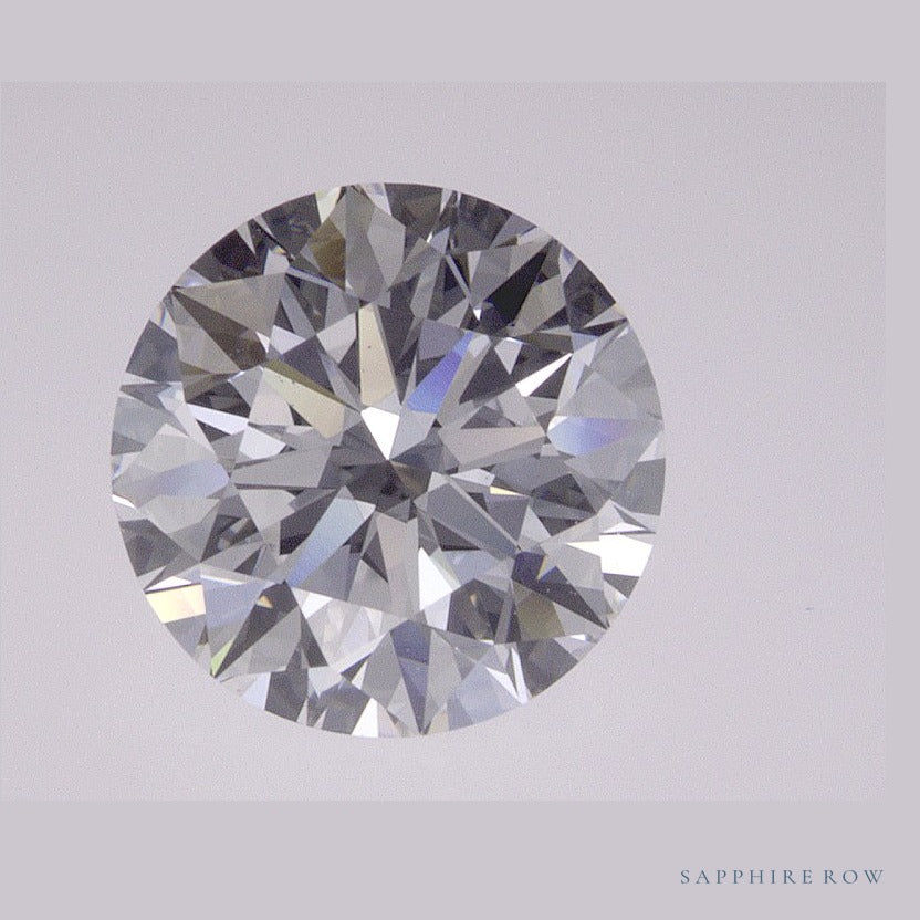 1.72 ct lab-grown diamond, round cut | Sapphire Row · cut6