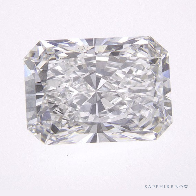 1.72 ct lab-grown diamond, radiant cut | Sapphire Row · cut6