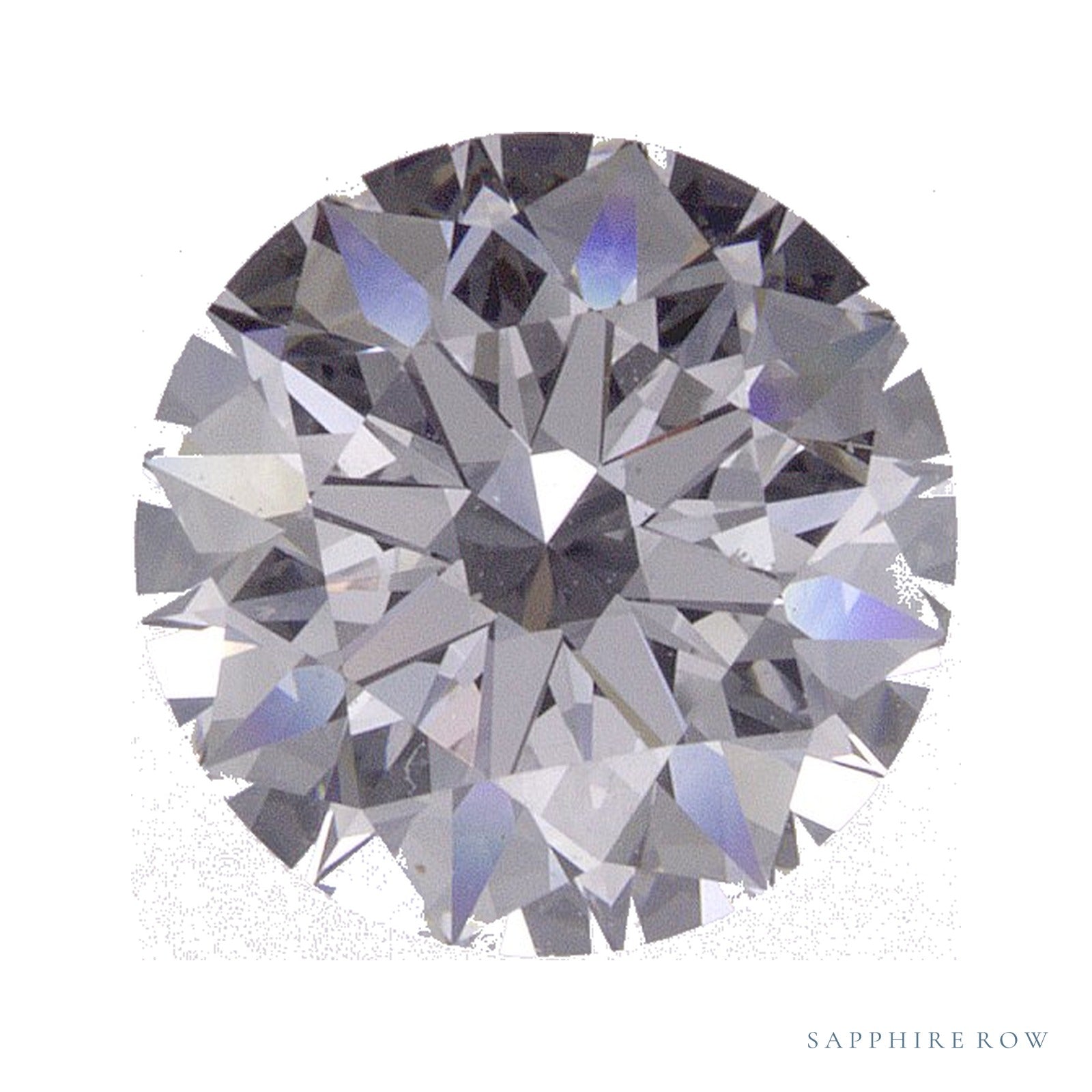 1.72 ct lab-grown diamond, round cut | Sapphire Row · cut6