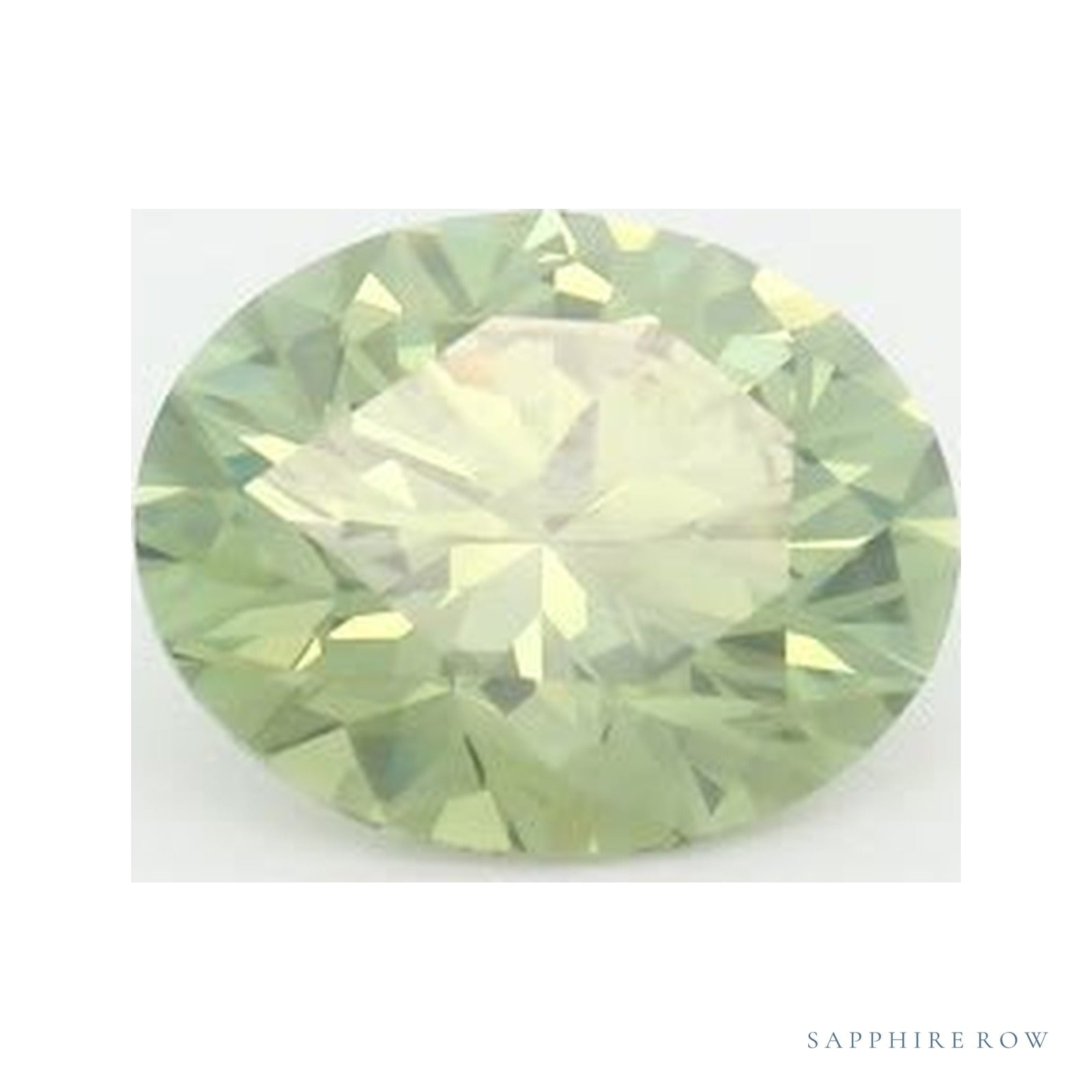 1.71 ct lab-grown fancy vivid green diamond, round cut | Sapphire Row · cut4