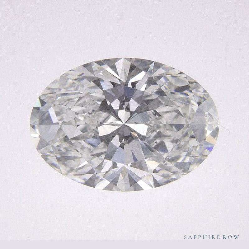 1.71 ct lab-grown diamond, oval cut | Sapphire Row · cut6