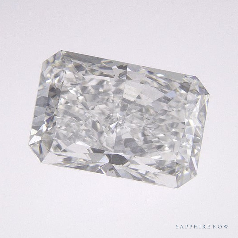 1.71 ct lab-grown diamond, radiant cut | Sapphire Row · cut6