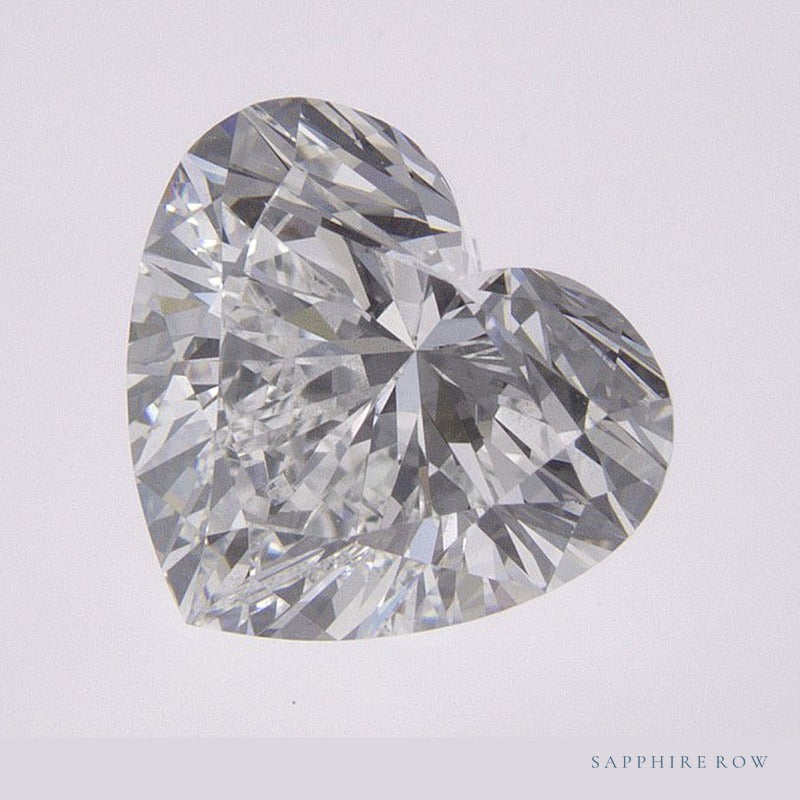 1.71 ct lab-grown diamond, heart cut | Sapphire Row · cut6