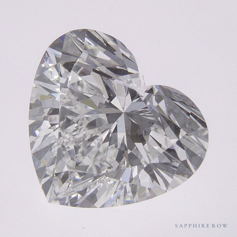 1.71 ct lab-grown diamond, heart cut | Sapphire Row · cut7