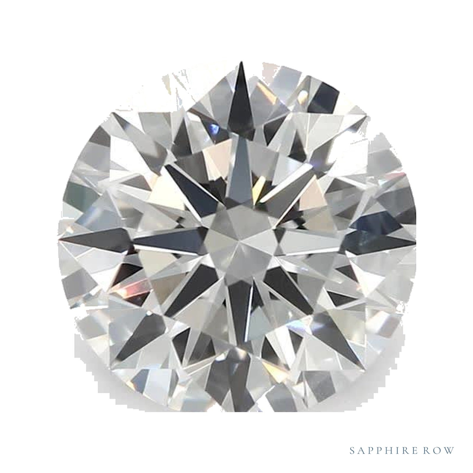 1.71 ct lab-grown diamond, round cut | Sapphire Row · cut4