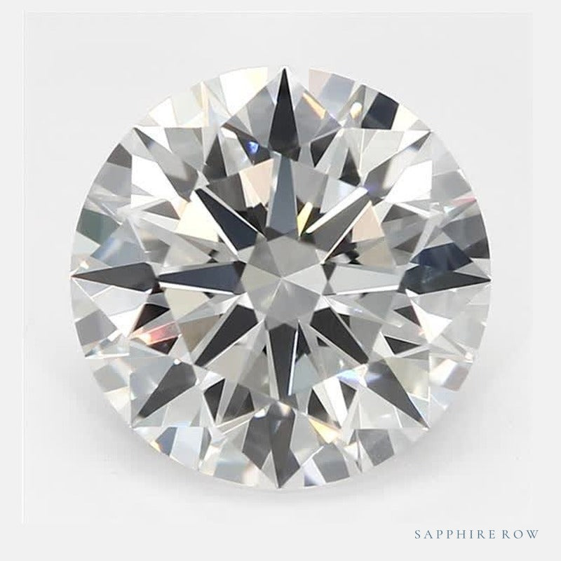 1.71 ct lab-grown diamond, round cut | Sapphire Row · cut6