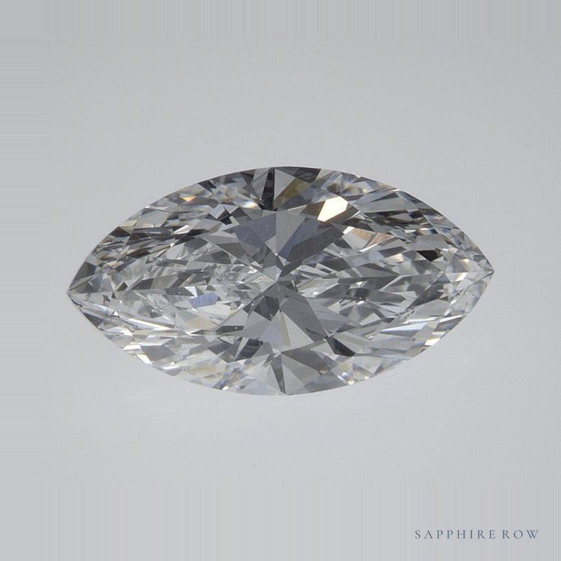 1.71 ct Marquise Lab-Grown Diamond – D VVS2 – Faceted Cut – IGI Certified — Sapphire Row · cut7