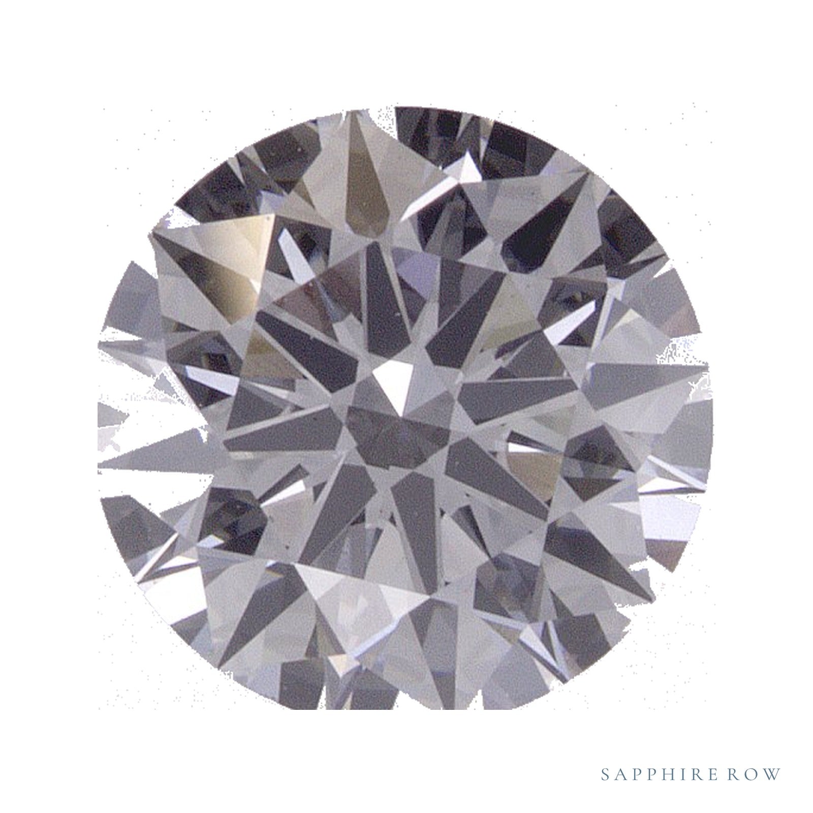 1.71 ct lab-grown diamond, round cut | Sapphire Row · cut4