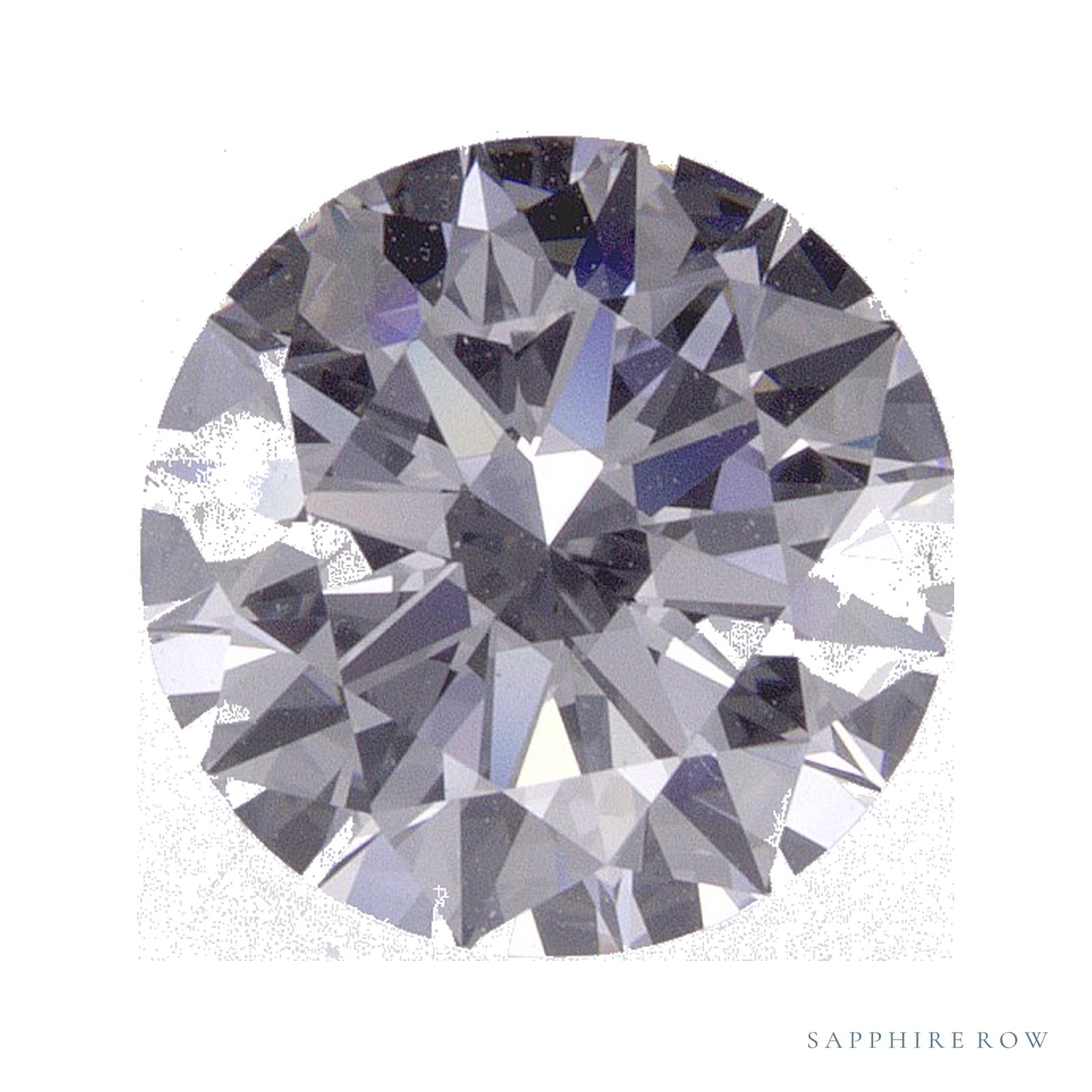 1.71 ct lab-grown diamond, round cut | Sapphire Row · cut4