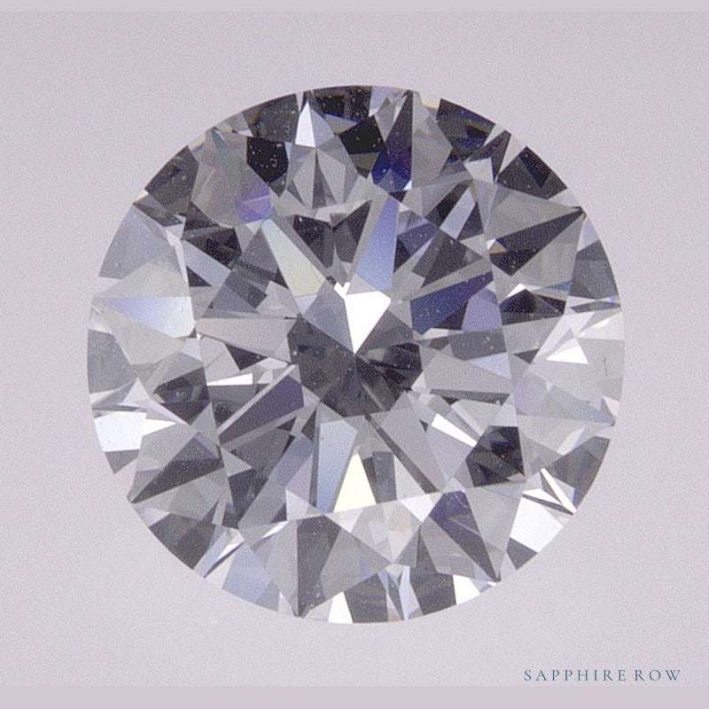 1.71 ct lab-grown diamond, round cut | Sapphire Row · cut6