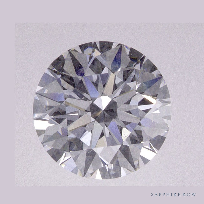 1.71 ct lab-grown diamond, round cut | Sapphire Row · cut6