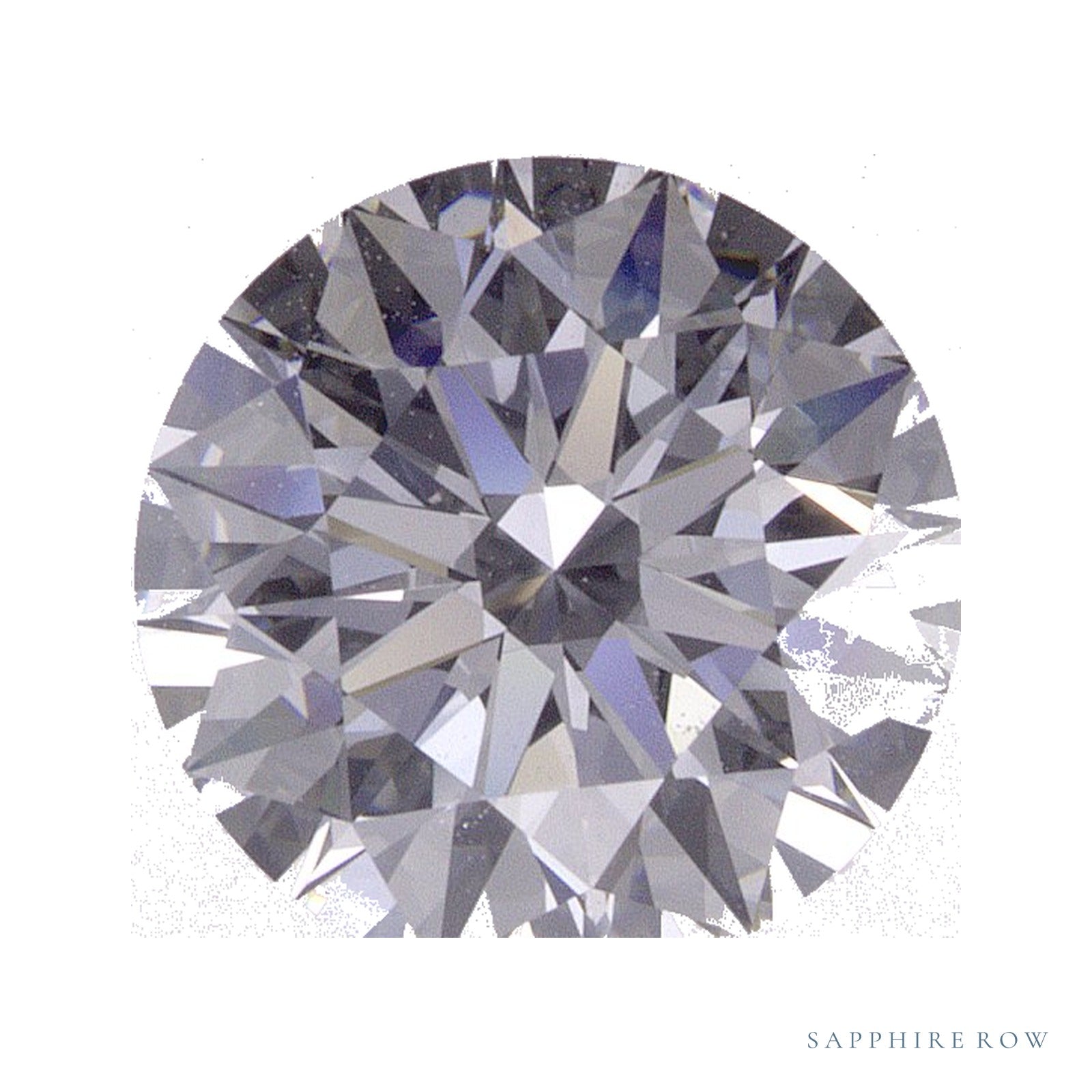 1.71 ct lab-grown diamond, round cut | Sapphire Row · cut4