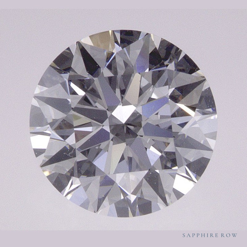 1.71 ct lab-grown diamond, round cut | Sapphire Row · cut6
