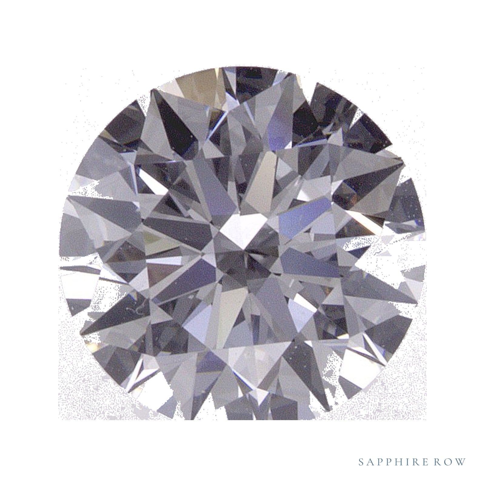 1.71 ct lab-grown diamond, round cut | Sapphire Row · cut4