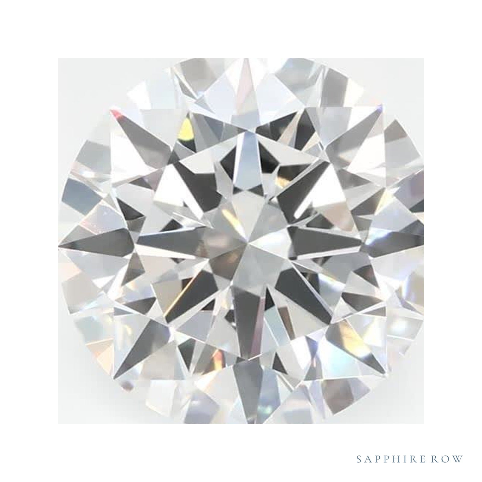 1.71 ct lab-grown diamond, round cut | Sapphire Row · cut4