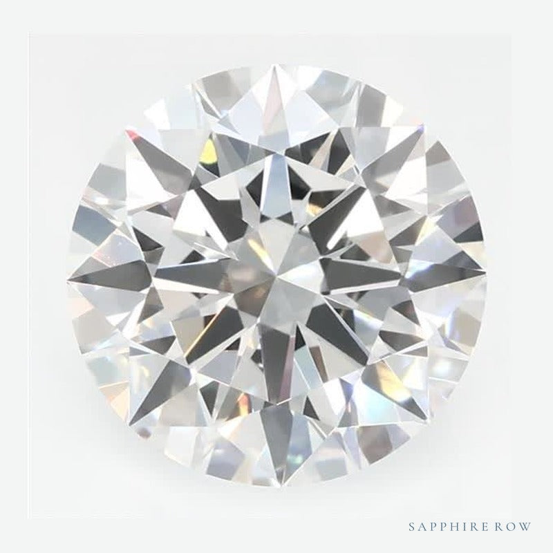 1.71 ct lab-grown diamond, round cut | Sapphire Row · cut6