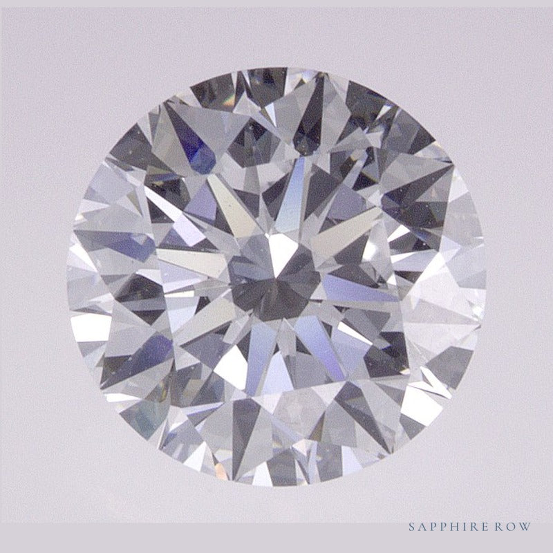 1.71 ct lab-grown diamond, round cut | Sapphire Row · cut6