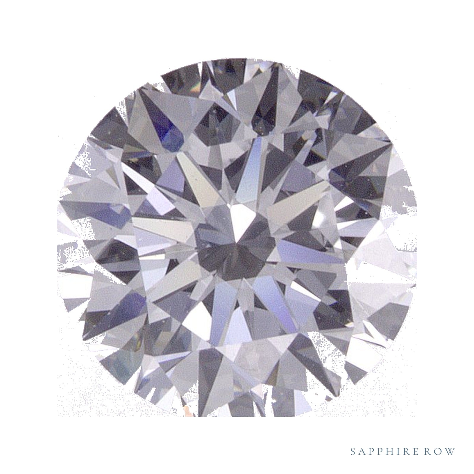 1.71 ct lab-grown diamond, round cut | Sapphire Row · cut4