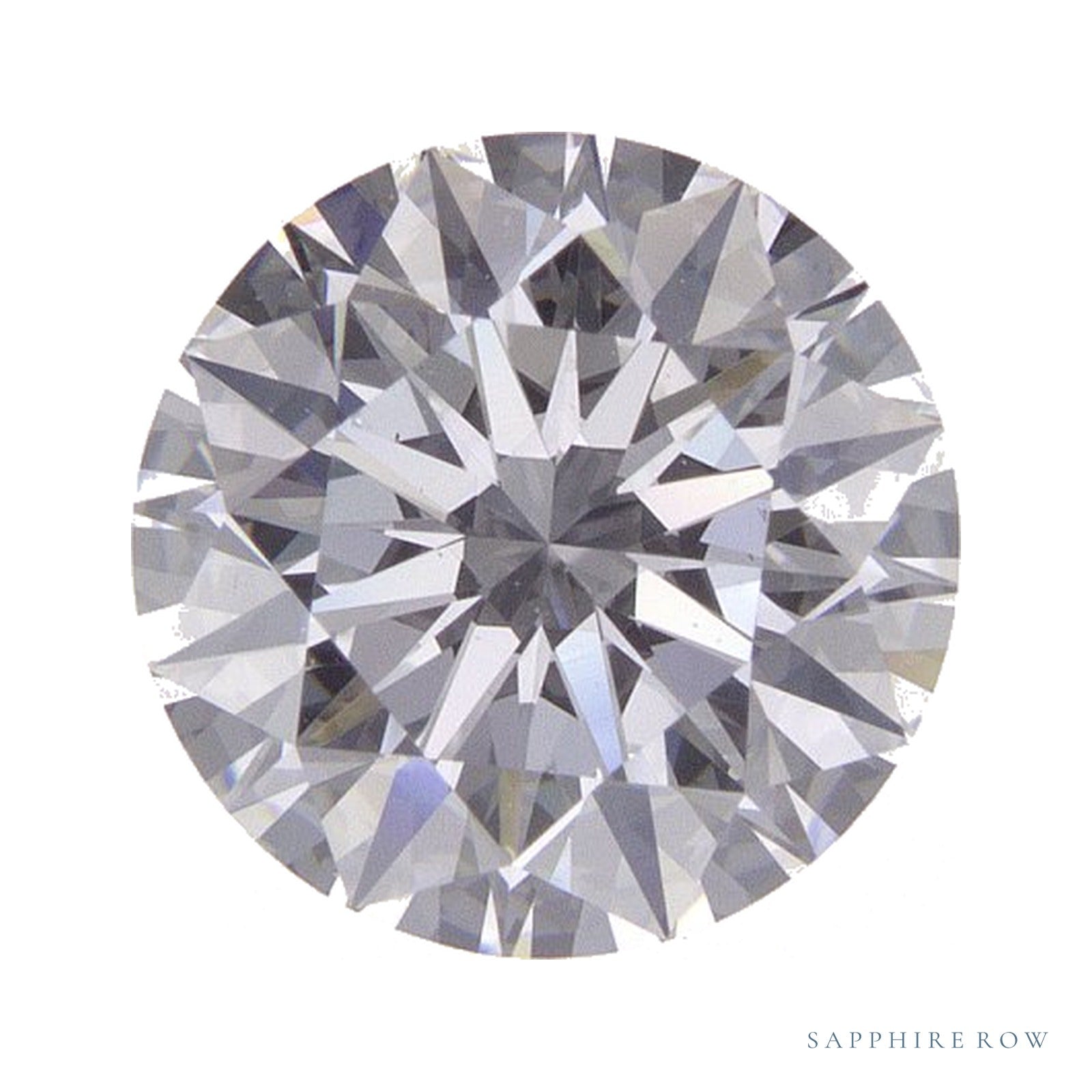 1.71 ct lab-grown diamond, round cut | Sapphire Row · cut4