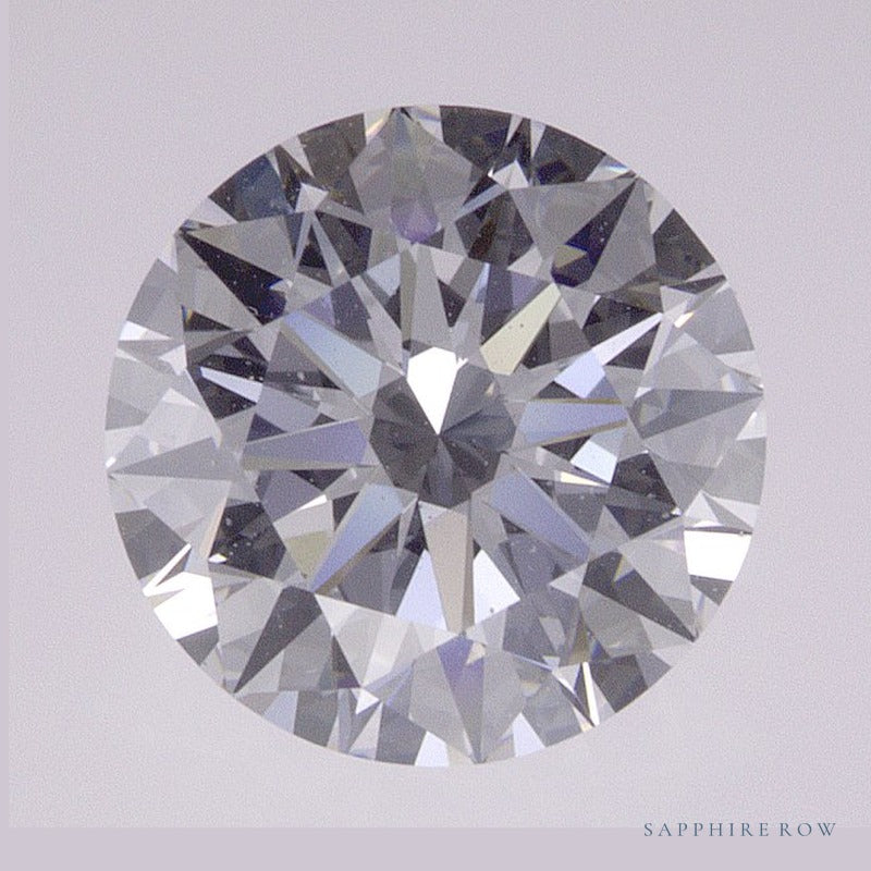 1.71 ct lab-grown diamond, round cut | Sapphire Row · cut6
