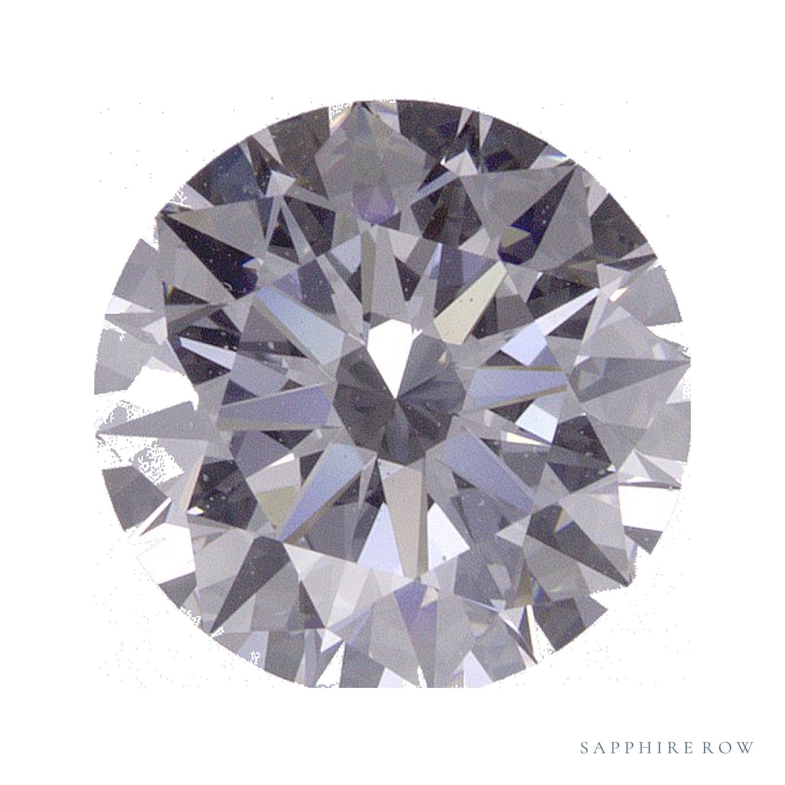 1.71 ct lab-grown diamond, round cut | Sapphire Row · cut4