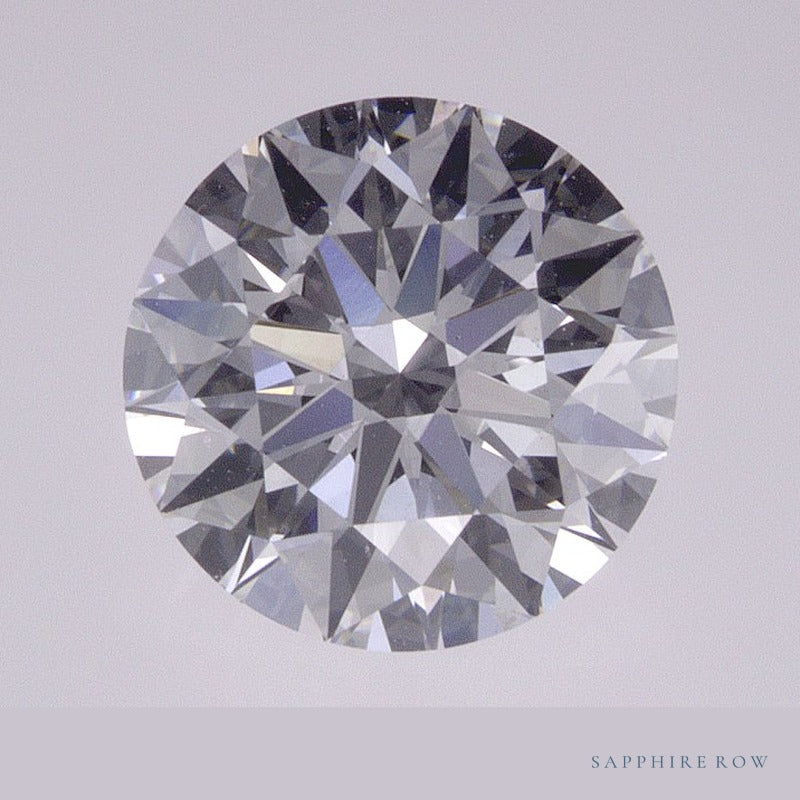 1.71 ct lab-grown diamond, round cut | Sapphire Row · cut6