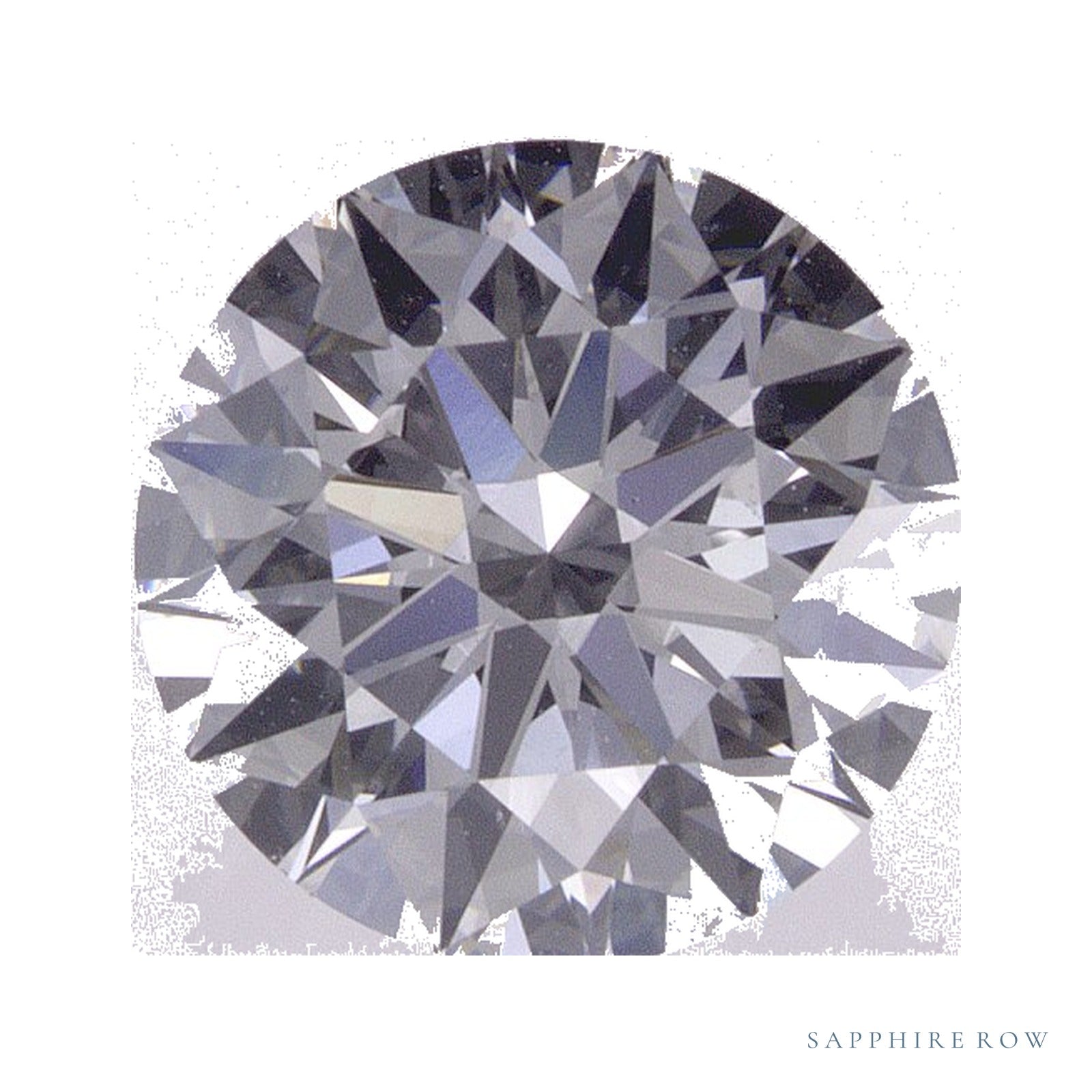 1.71 ct lab-grown diamond, round cut | Sapphire Row · cut4