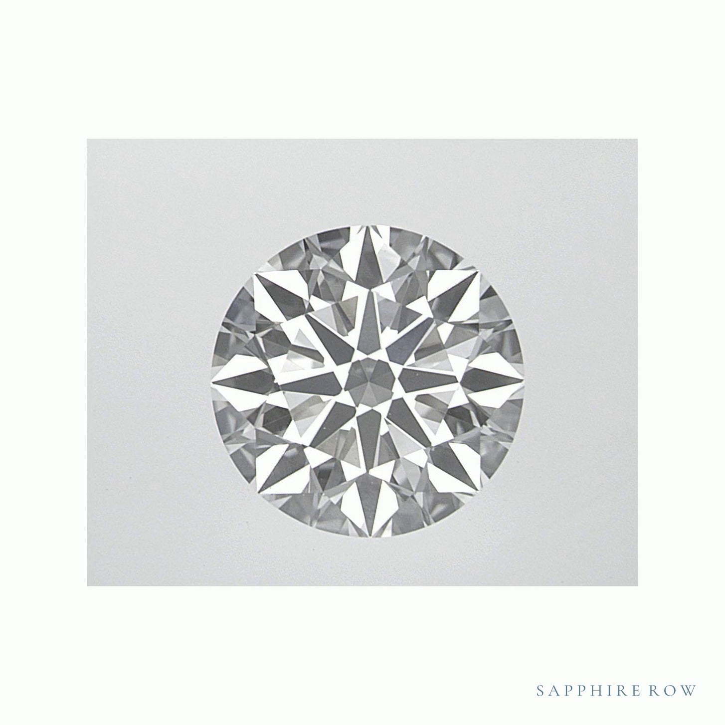 1.70 ct natural diamond, round cut | Sapphire Row · cut6
