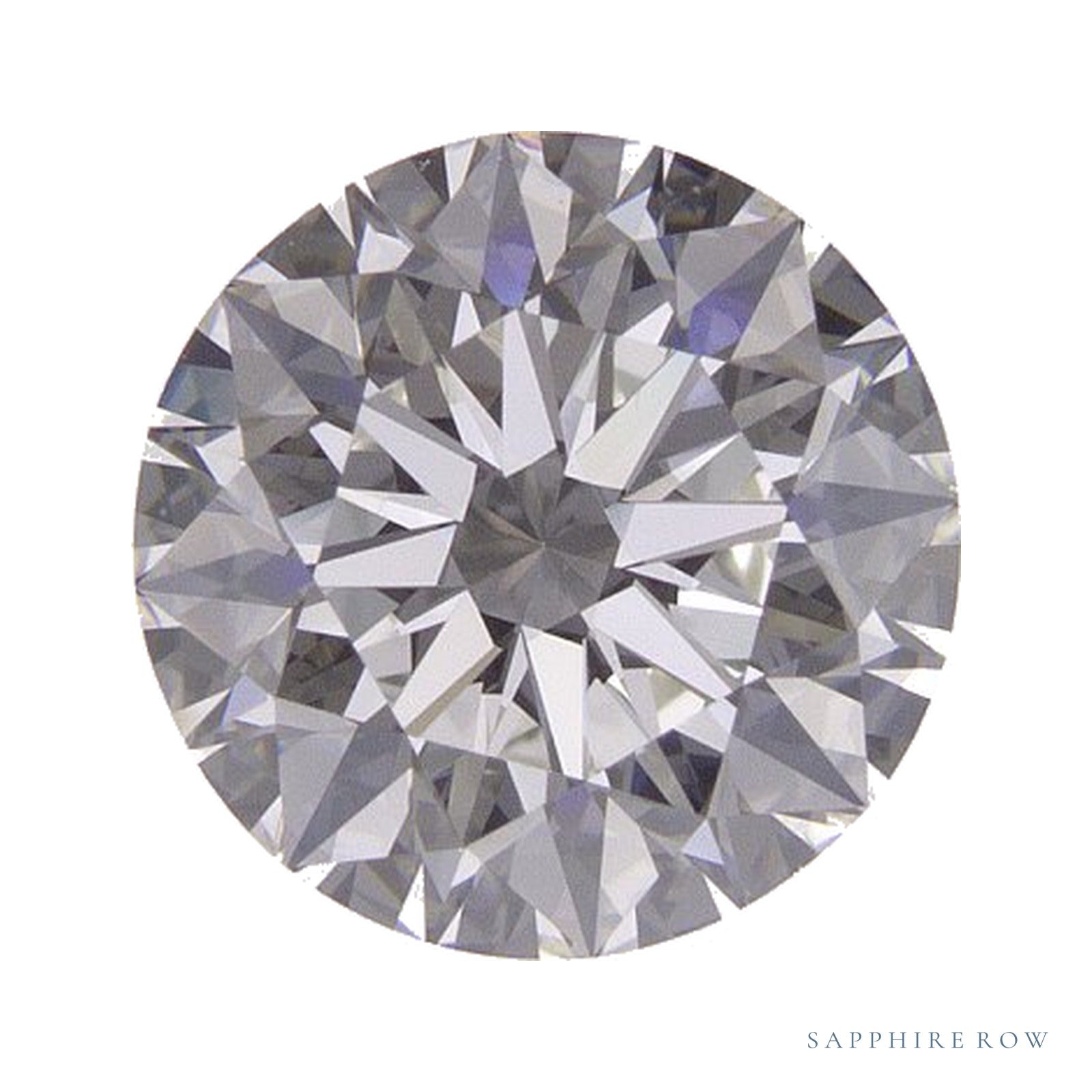 1.70 ct natural diamond, round cut | Sapphire Row · cut4