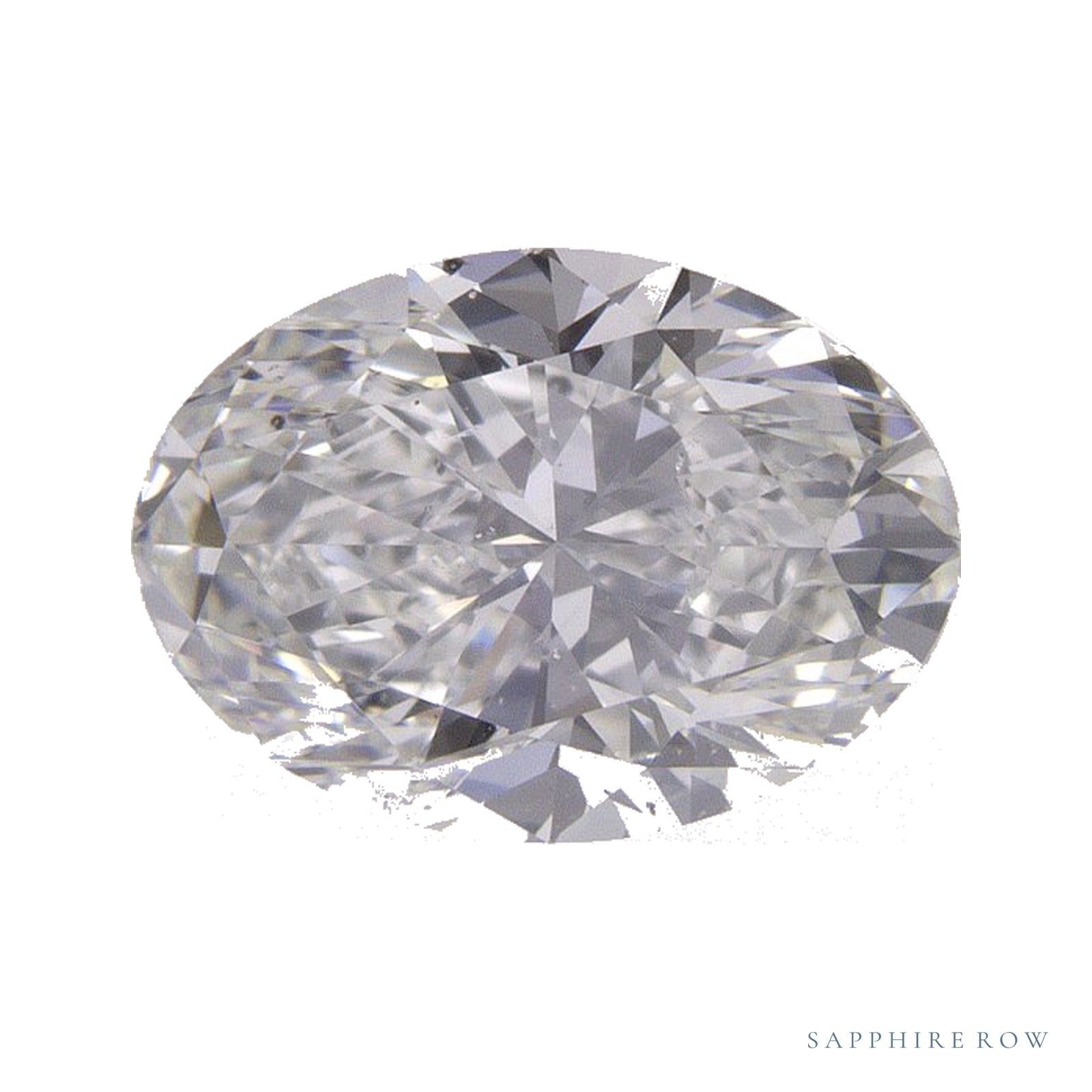1.70 ct natural diamond, oval cut | Sapphire Row · cut4