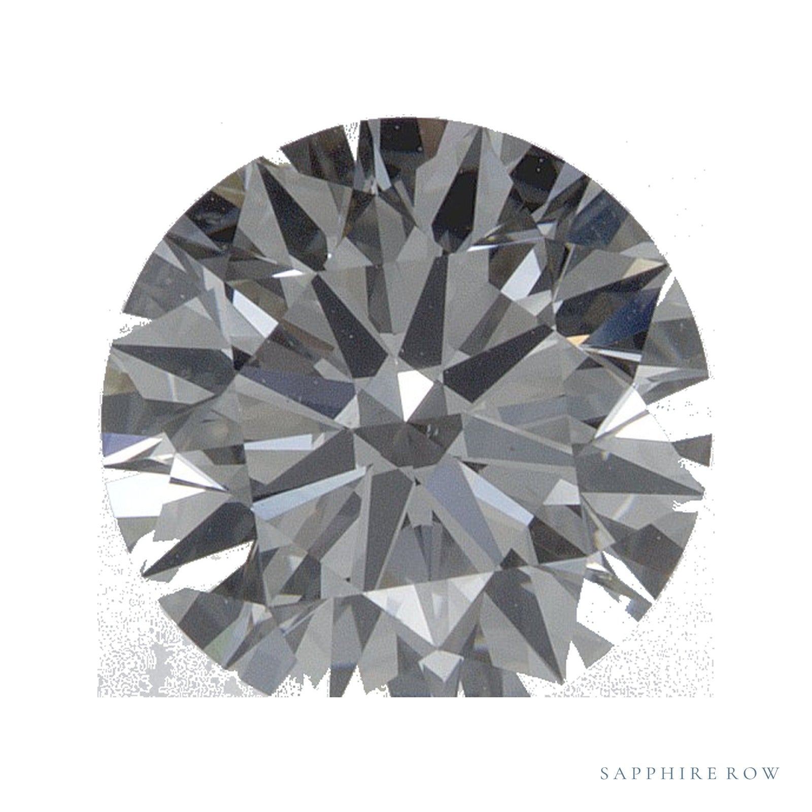 1.70 ct natural diamond, round cut | Sapphire Row · cut4