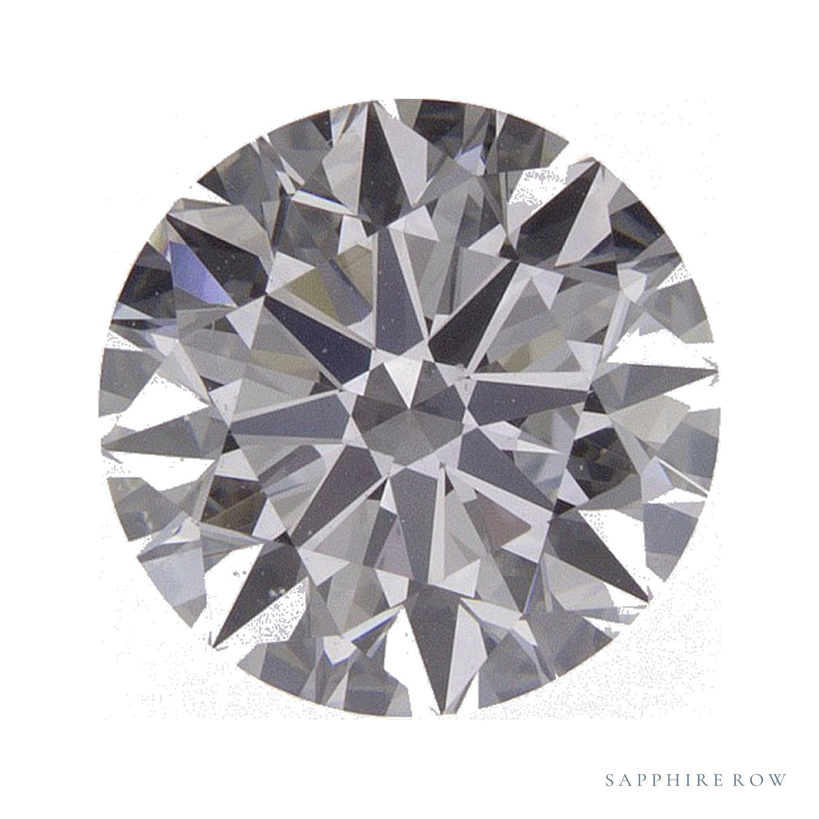 1.70 ct natural diamond, round cut | Sapphire Row · cut4