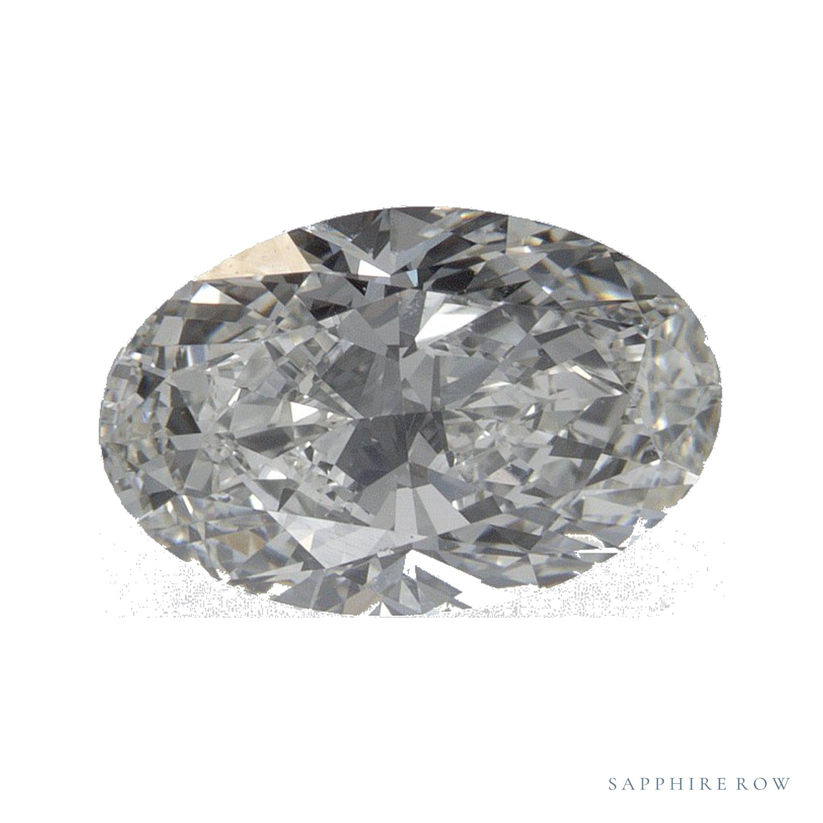 1.70 ct natural diamond, oval cut | Sapphire Row · cut4