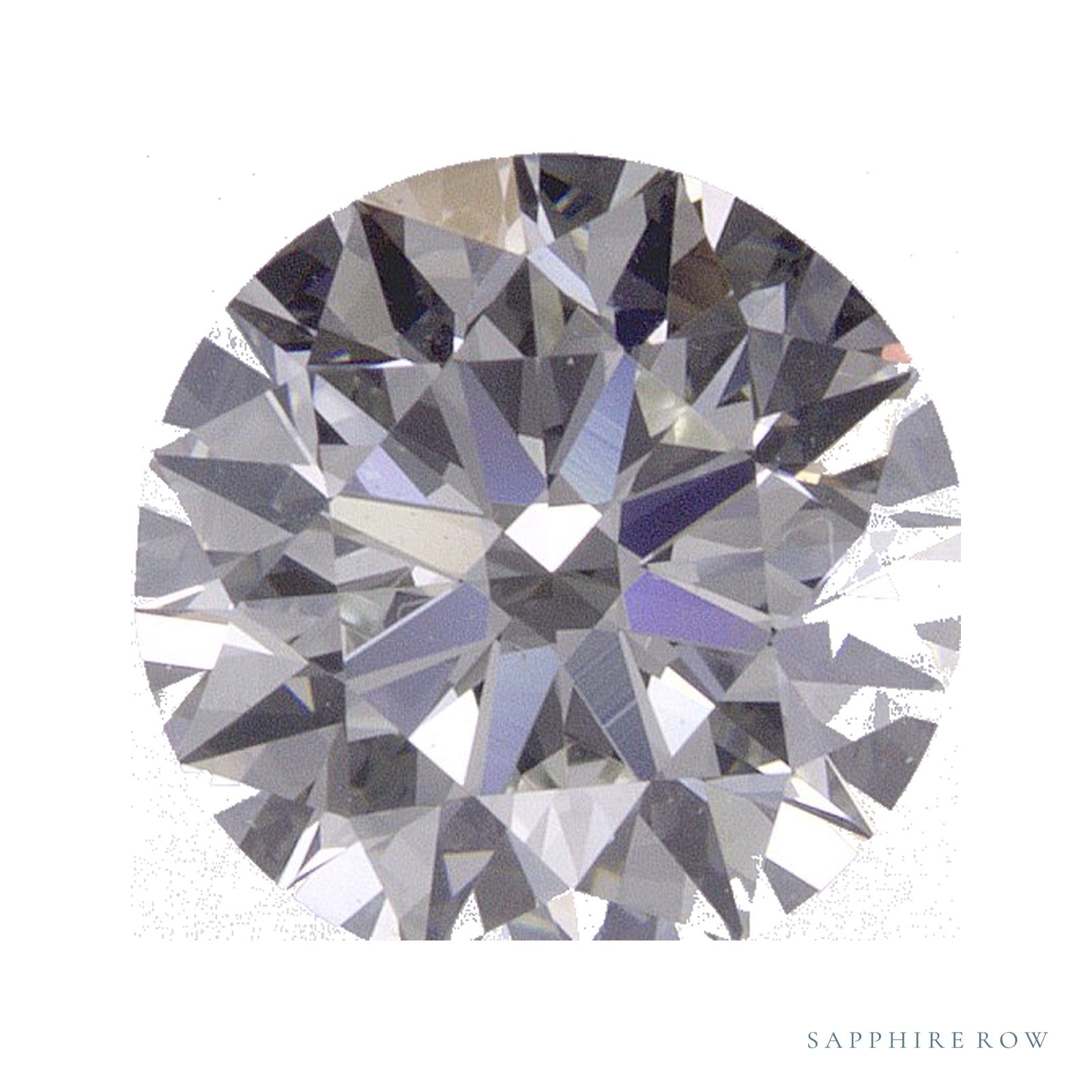 1.70 ct natural diamond, round cut | Sapphire Row · cut4