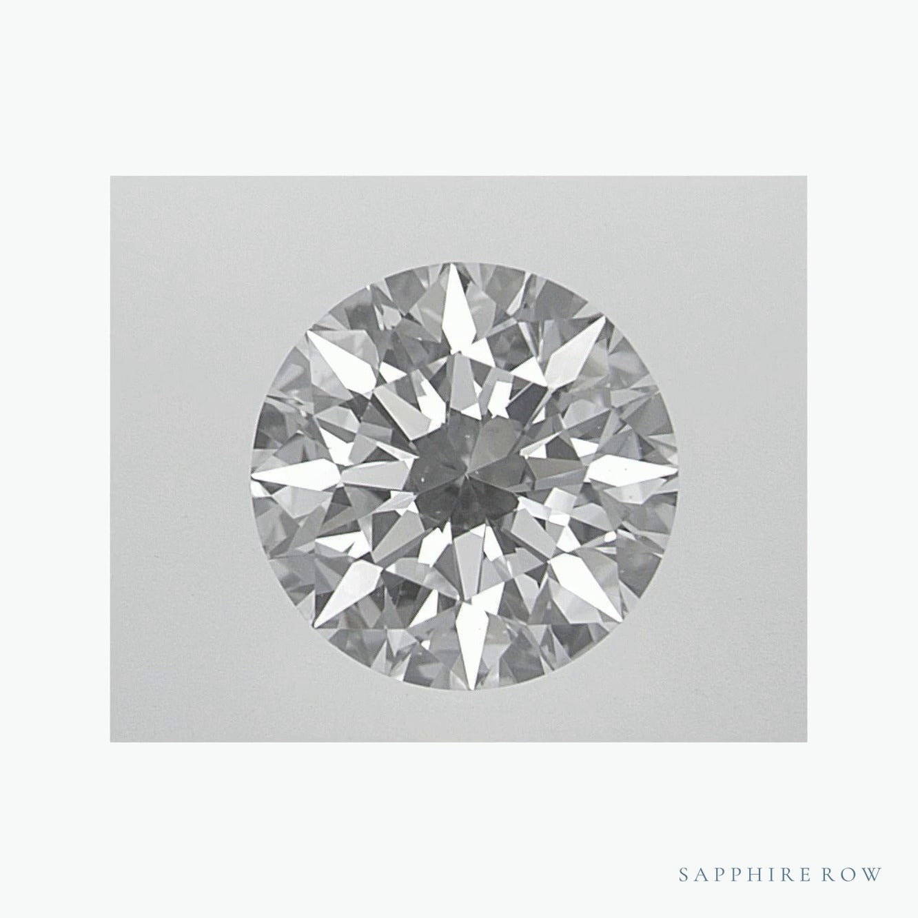 1.70 ct natural diamond, round cut | Sapphire Row · cut6