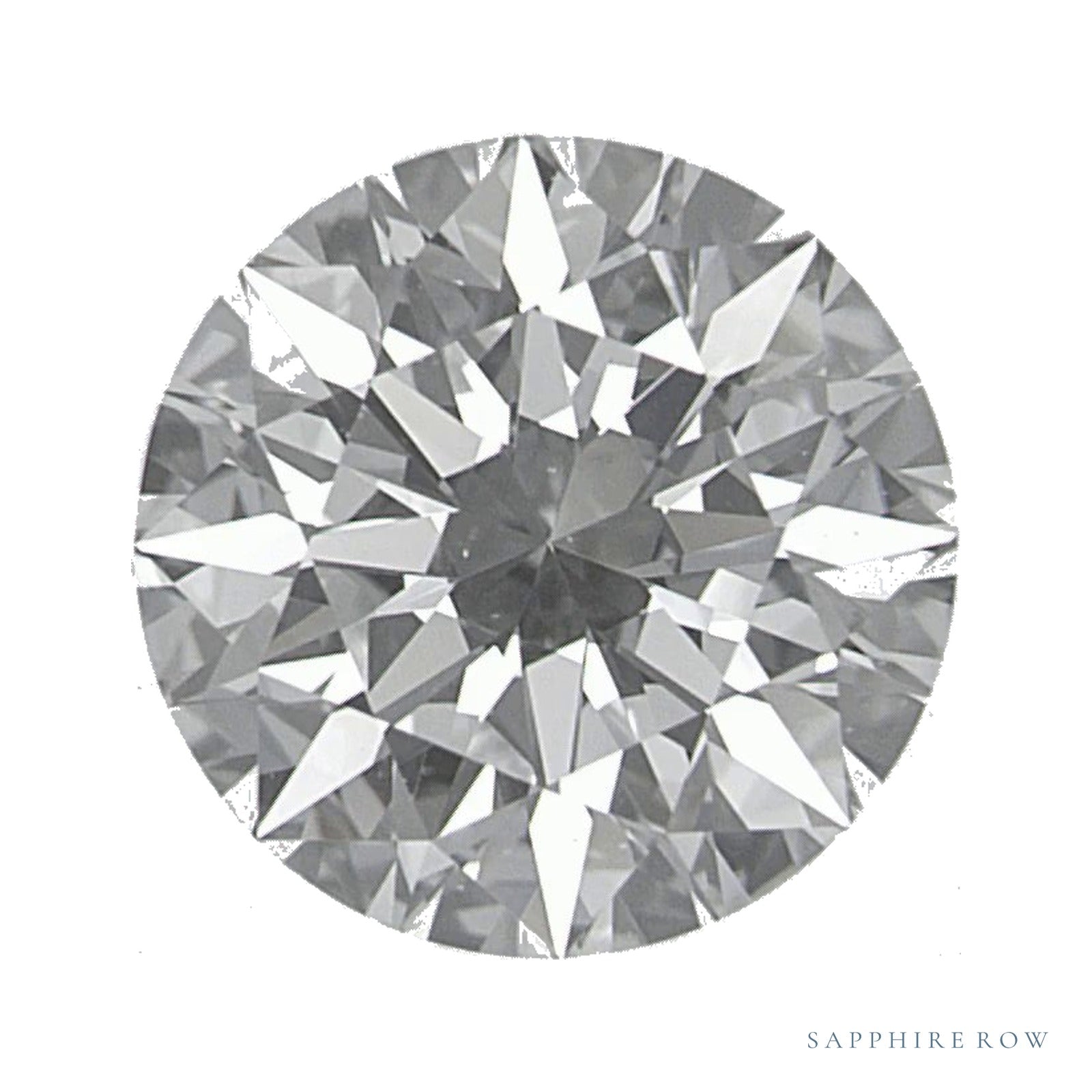 1.70 ct natural diamond, round cut | Sapphire Row · cut4