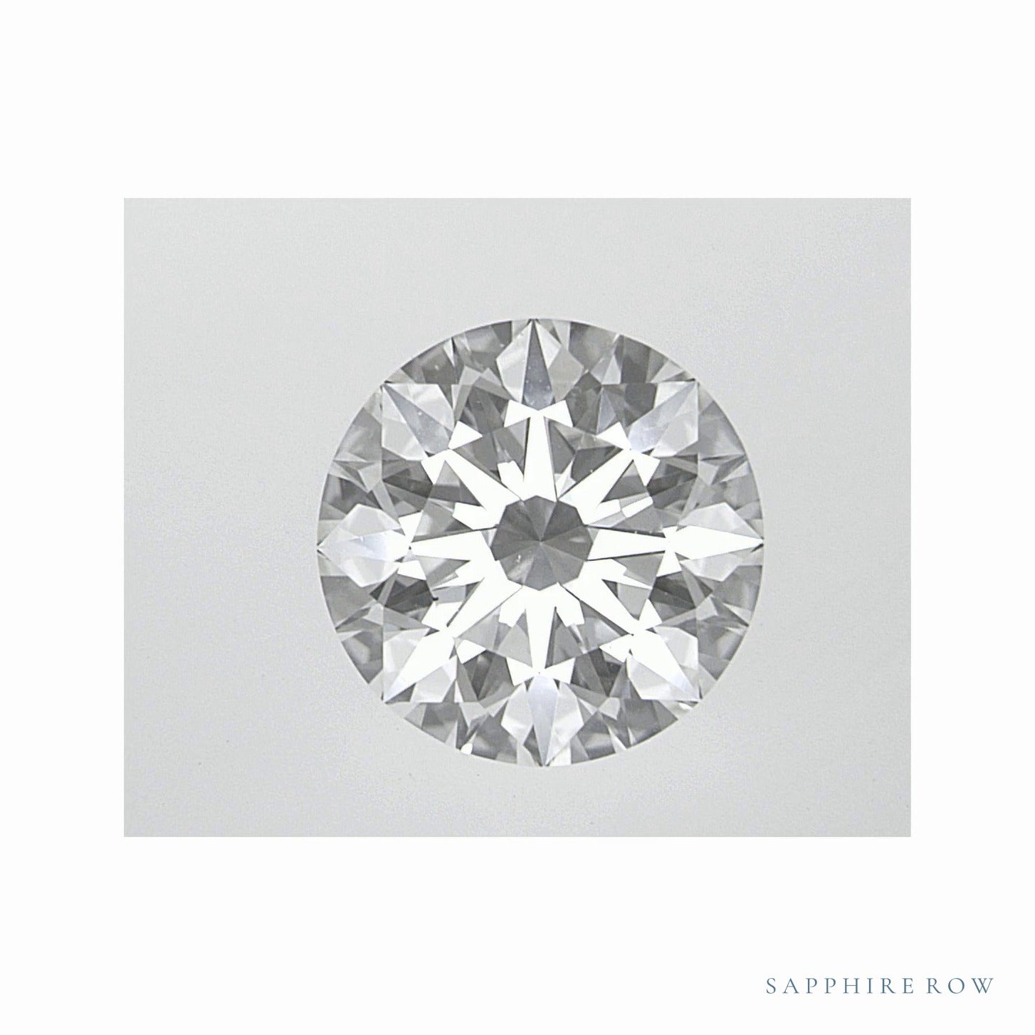 1.70 ct natural diamond, round cut | Sapphire Row · cut6