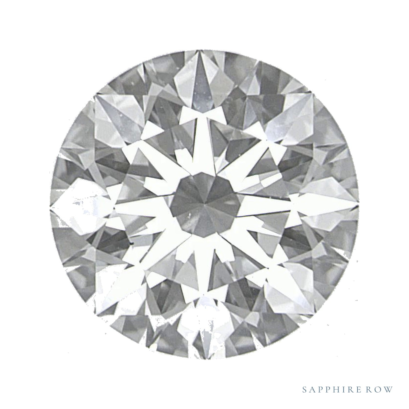 1.70 ct natural diamond, round cut | Sapphire Row · cut4