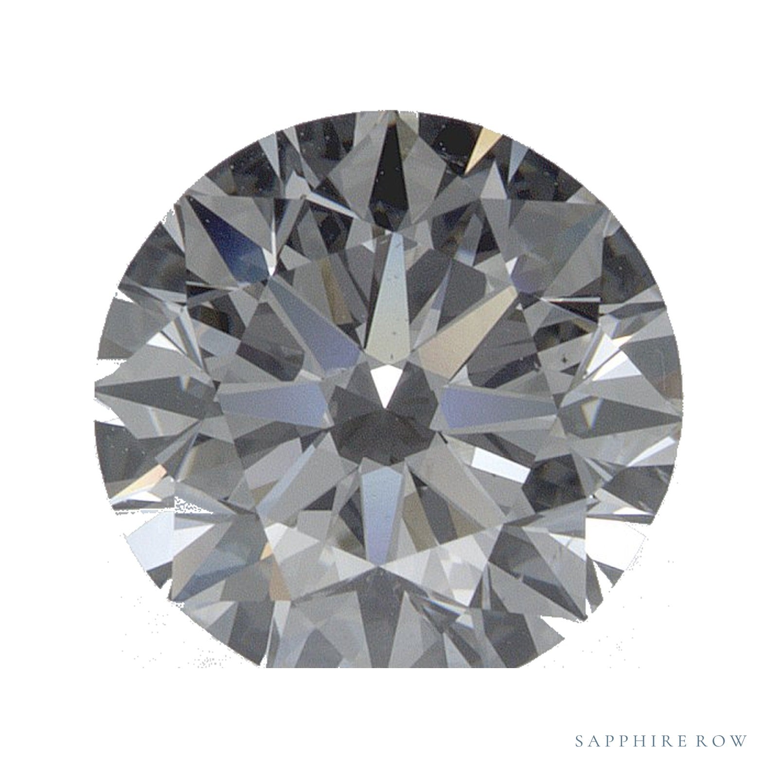 1.70 ct natural diamond, round cut | Sapphire Row · cut4