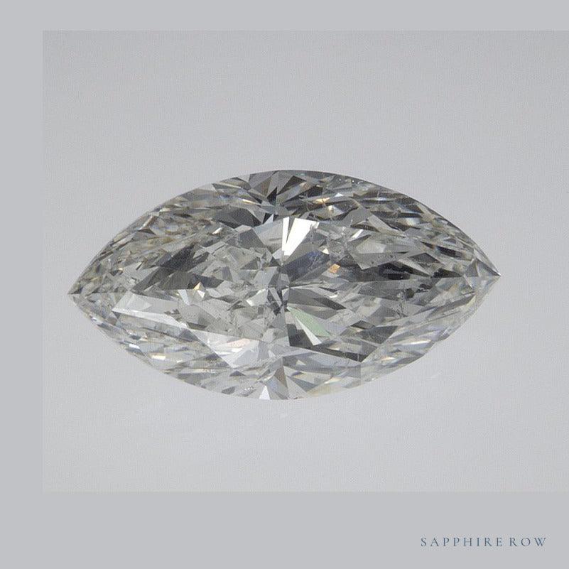 1.70 ct natural diamond, marquise cut | Sapphire Row · cut6