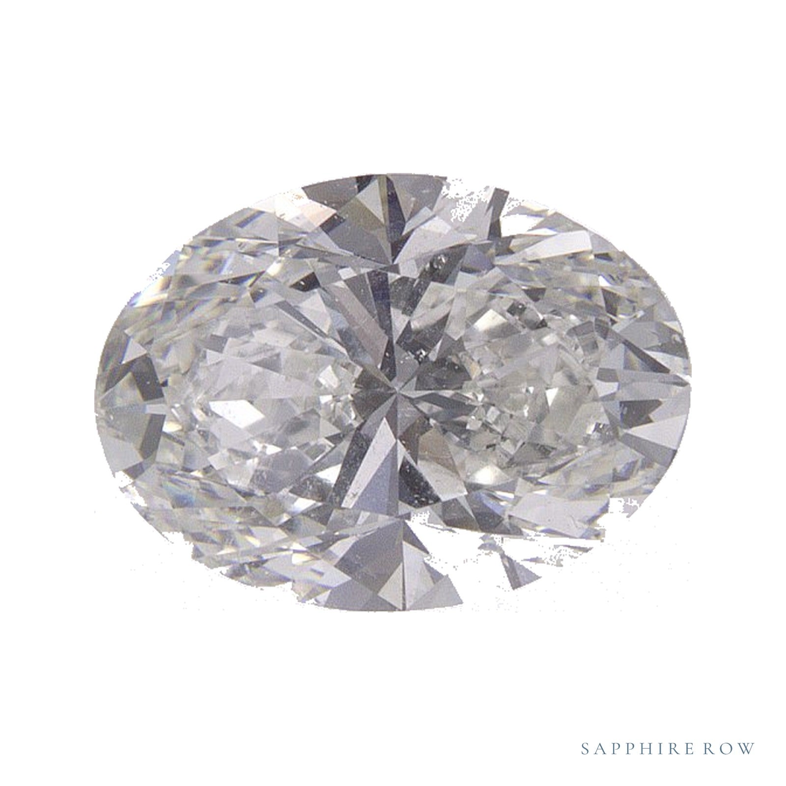 1.70 ct natural diamond, oval cut | Sapphire Row · cut4